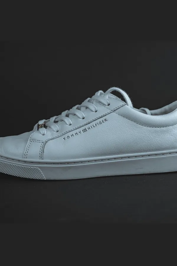 Beyaz Deri Sneaker
