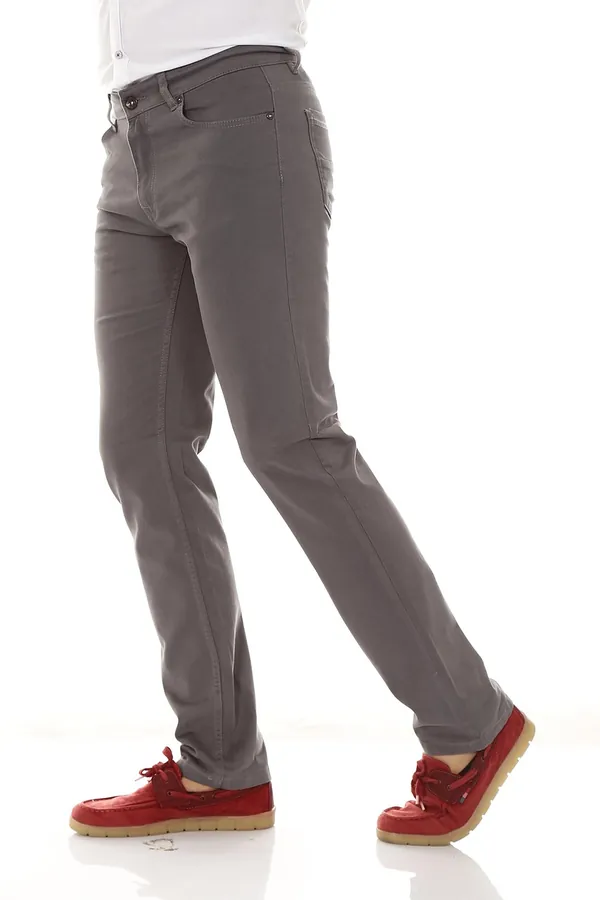 Gri Chino Pantolon