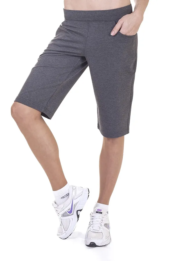 Gri Sweat Şort