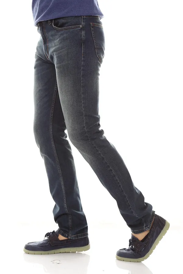 Koyu Lacivert Slim Jean