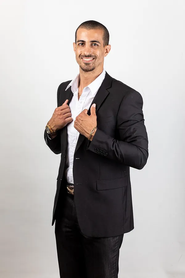Siyah Tek Düğme Blazer