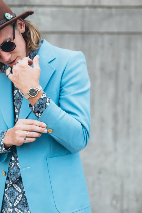 Turkuaz Blazer Ceket